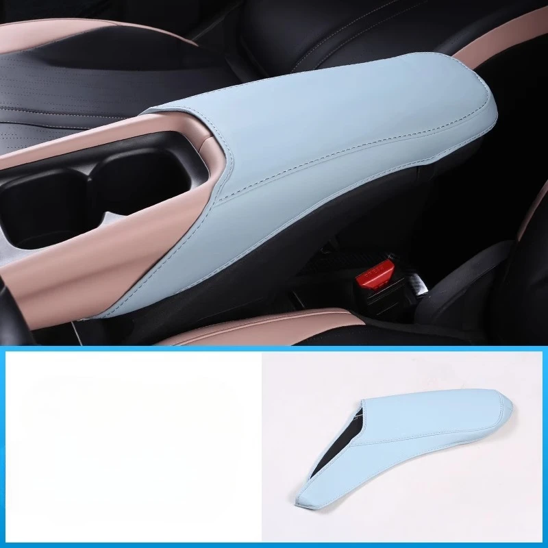 

Для BYD Dolphin Surf чехол на подлокотник, внутренняя модификация, противоизносный кожаный чехол на подлокотник, автозапчасти