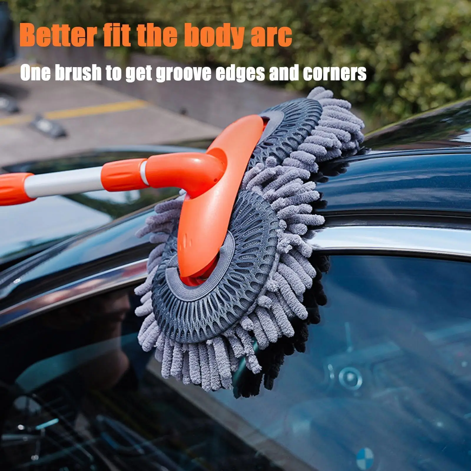 

Retractable Double Layer Car Wash Brush X5F8