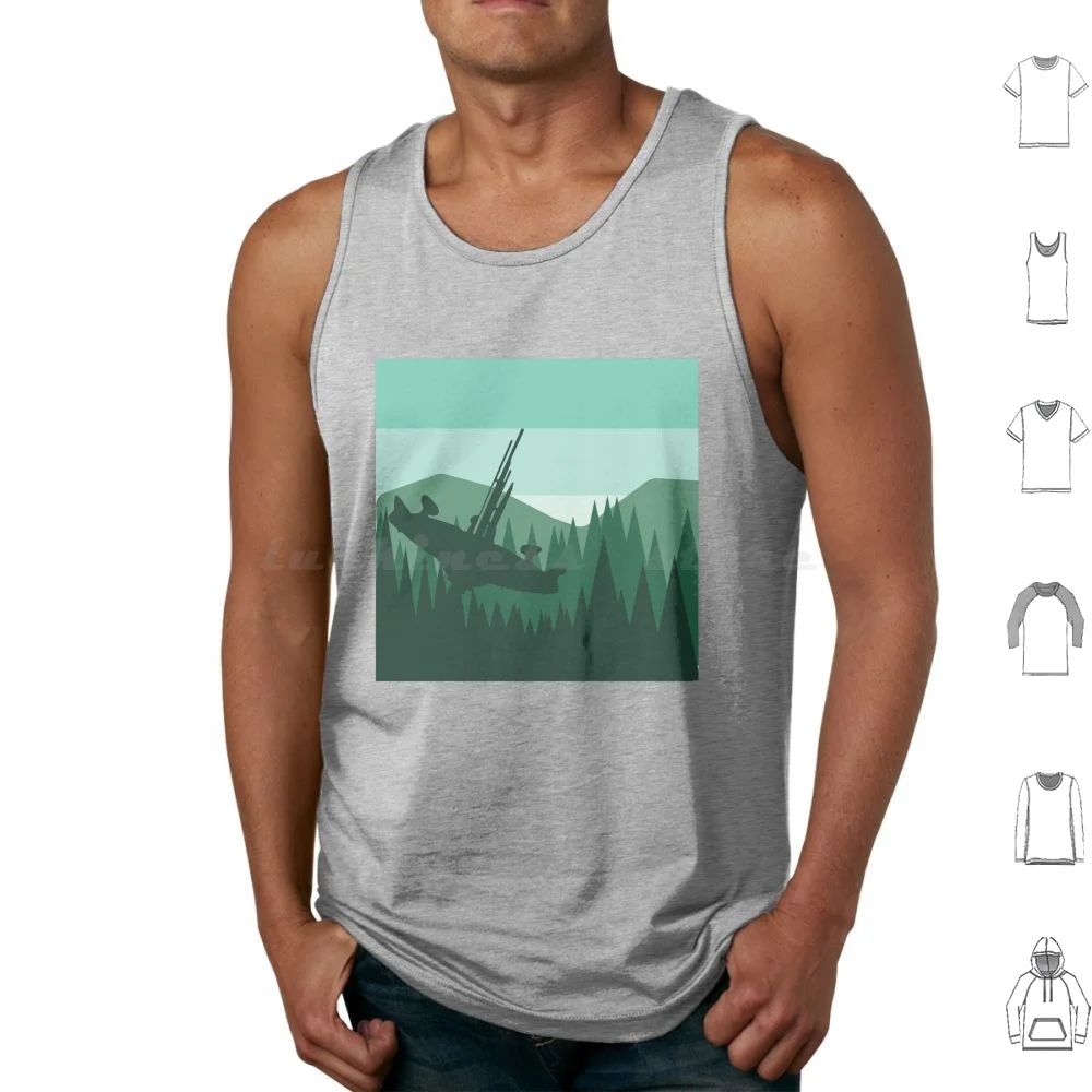 Episode 6 Tank Tops Print Cotton Luke Vader Tatooine Landscape Episode 4 New Hope Movie Jedi Empire Skywalker Han Solo