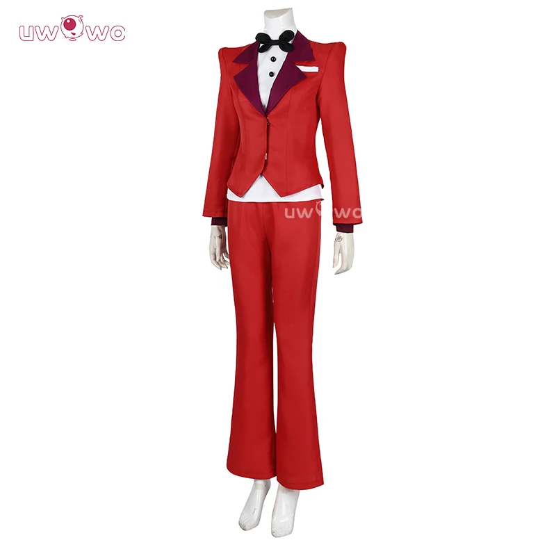 UWOWO Collab Series: Charlie Morningstar Charlotte H Hotel Cosplay Costume Red Uniform