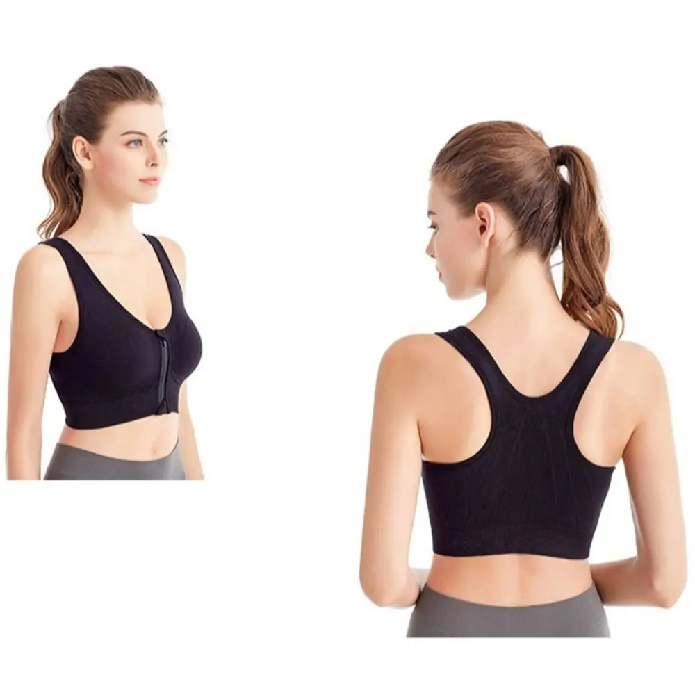 Non-steel Ring Sports Bra Top Quick-drying High Shockproof Yoga Bra Breathable Hollow Out Women Active Bra Ladies