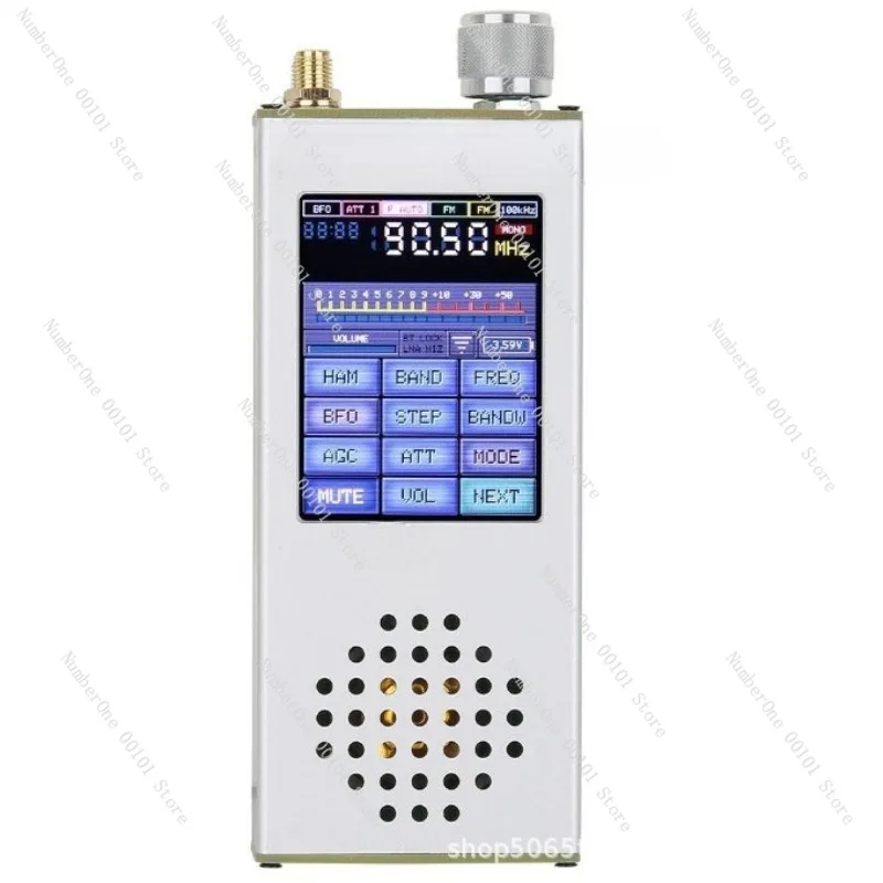 Handheld Full-Band Radio, Latest Version Multi-Function Portable Radio, Wide Frequency Coverage, Ideal for Emergency Use