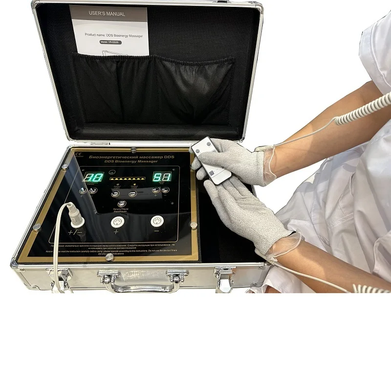 

DDS Bio Electric Body Composition Pulse Frequency Therapy Product Bioenergy Meridian Massager Machine
