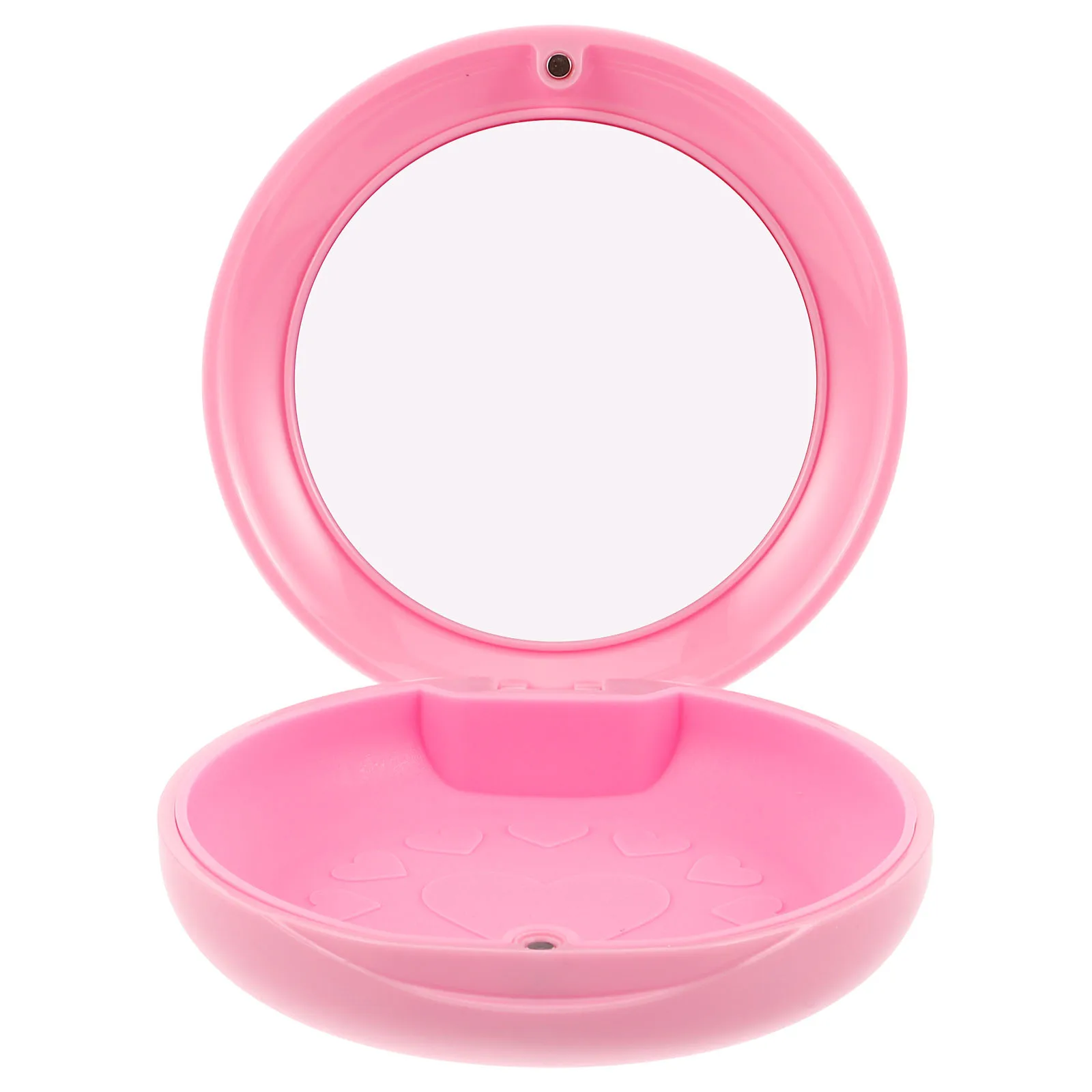 

Retainer Holder Transparent Storage Box for Braces Case Cute Container Mirror Dust Protection Portable Design Jewelry Storage