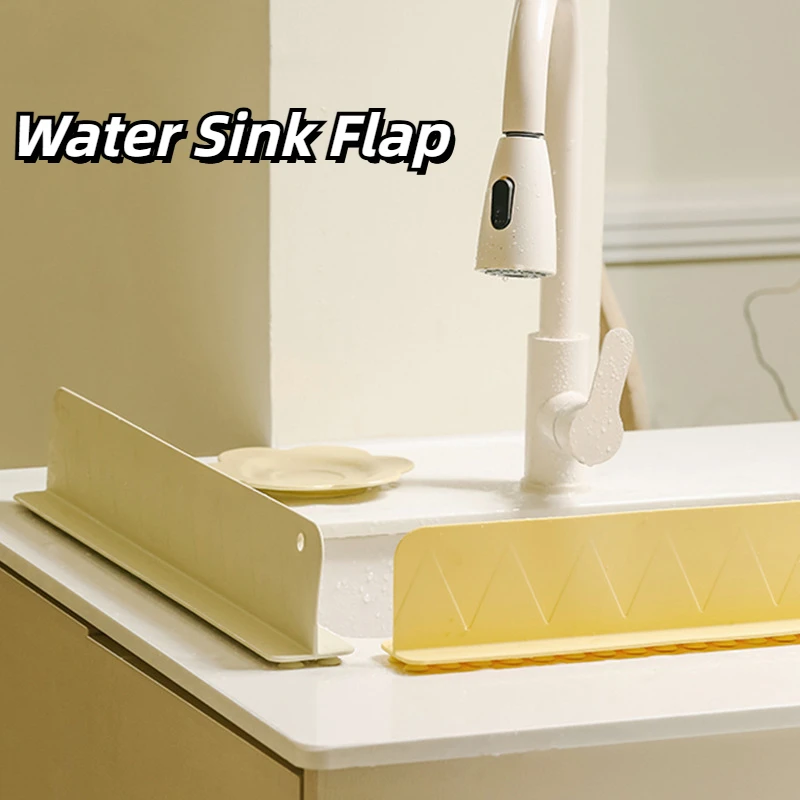 1 PC Strong ดูดถ้วย Splash GUARD Water SINK FLAP BLOCK ซิลิโคนห้องครัว Water Barrier น้ํามัน Splashproof Baffle