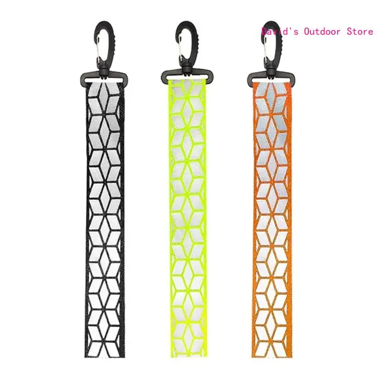 

Reflective Pendant Keychains High Visibility Reflector Pendant Safety Marker X3UA