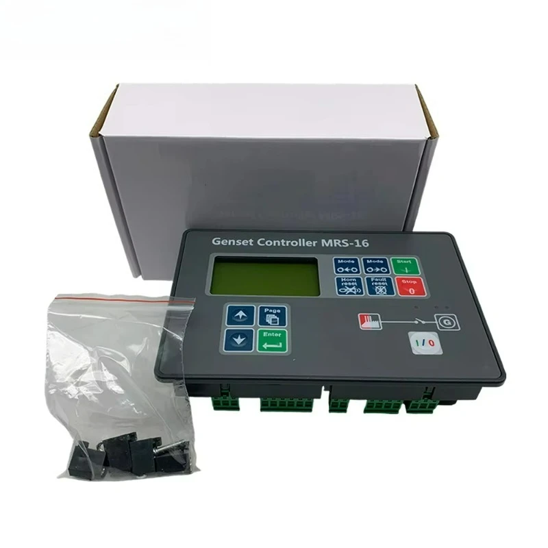 MRS16 Auto Start Control Panel Genset Controller Plastic for Diesel Generator Spare Parts
