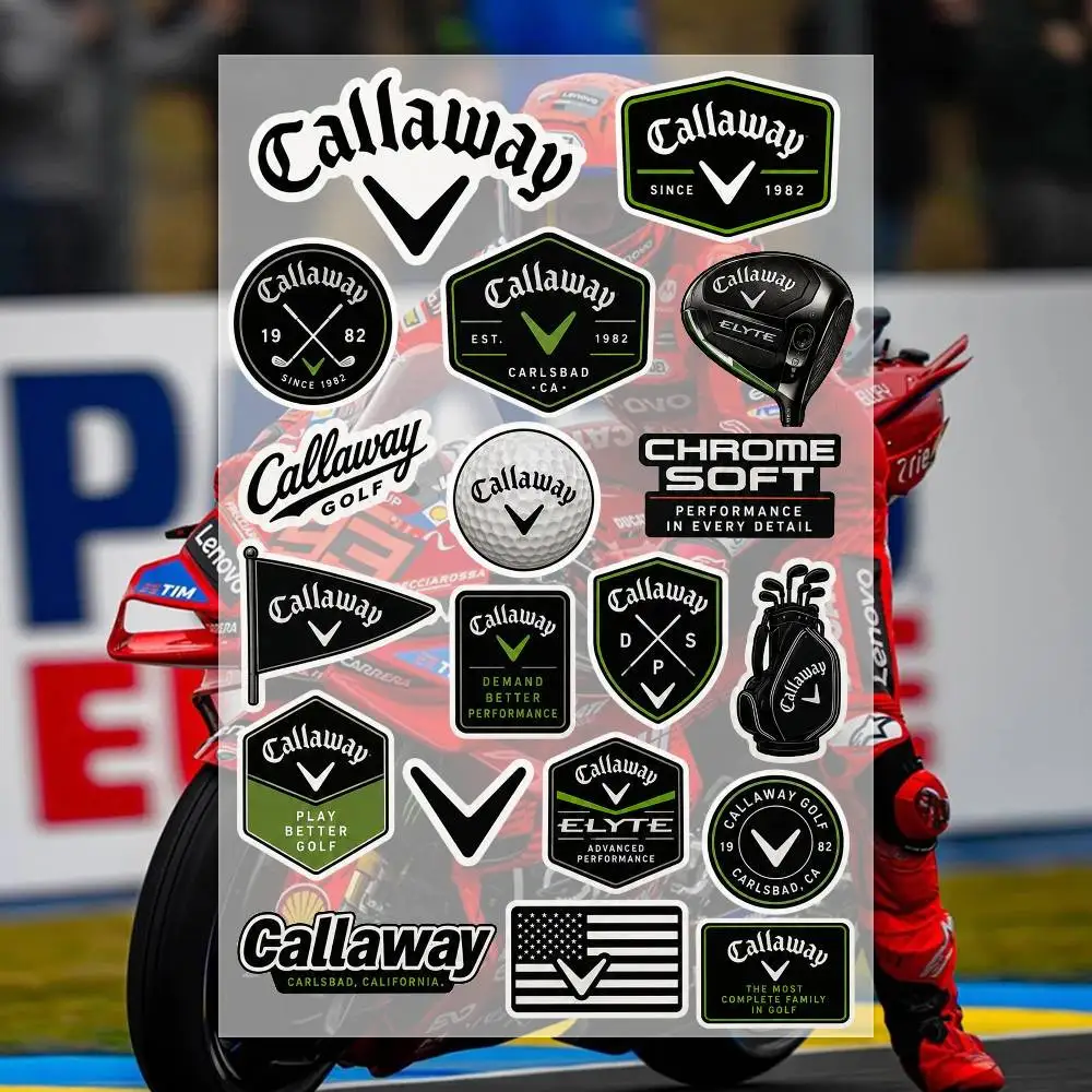 C-Callaway Stickers Moto Sticker Auto Body Bumper Windows Motorcycle Laptop Walls Vinyl Decal Car Tuning Accessories