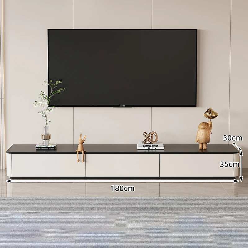 Modern Light Luxury TV Cabinet Wall Cabinet TV Background Wall Decoration