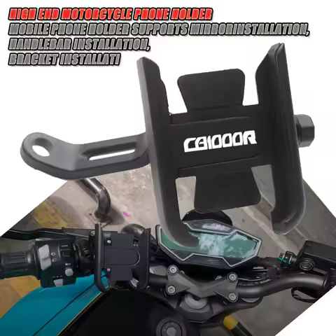 For HONDA CB 1000R CB1000RR 300F CB500F CB500X CB600F CB650F 900F CB1100 HORNET CB650R CBR650R Motorcycle Mobile Phone Holder