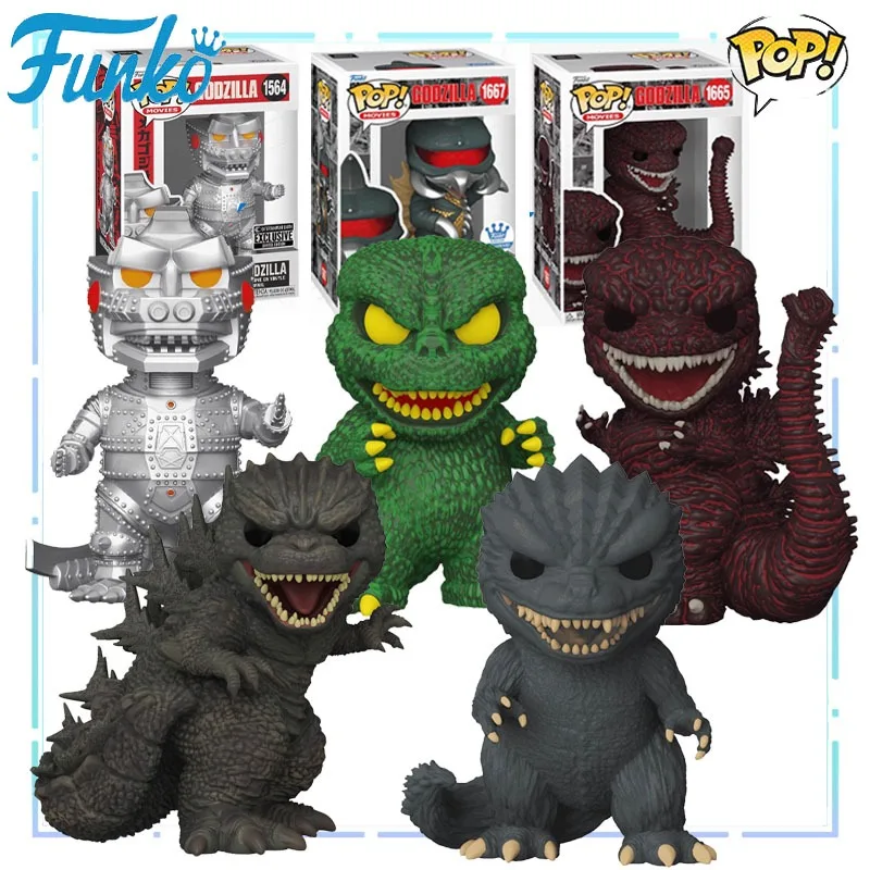 

Funko POP Original Godzilla The Monster Anime Figure 70 Th Anniversary Giant Model Action Figure Toys for Boys Girls Kids Gift
