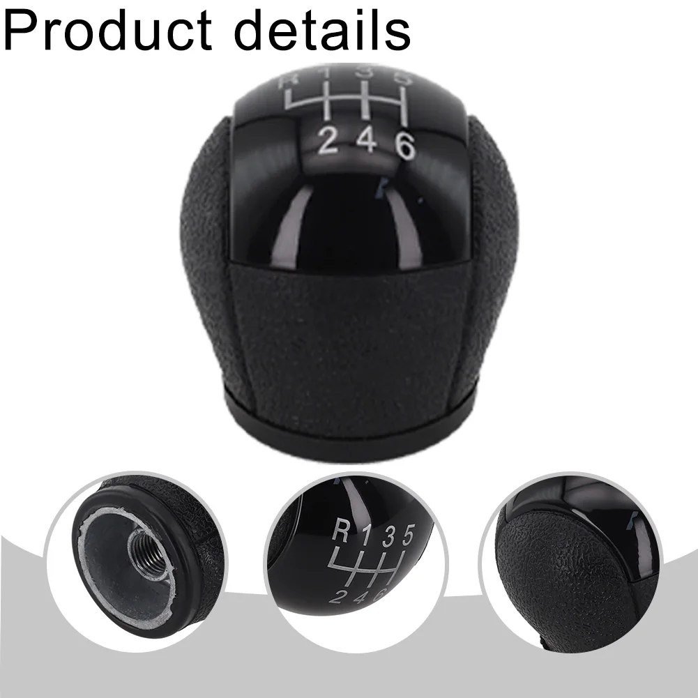 

Leather Gear Lever Knob Gear Shift Knob Quality Control Tested Stylish Design Easy Installation Elegant Gear Boot