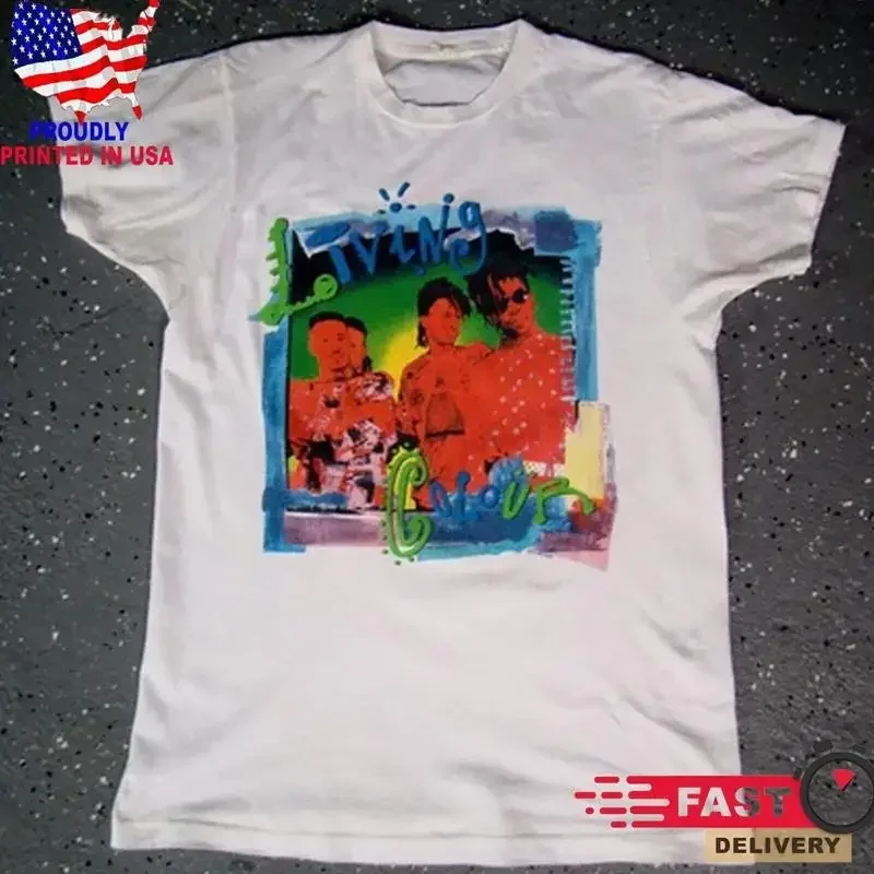 New Living Colour Vivid Tour T Shirt 1989 Men S 5Xl 1Hn336