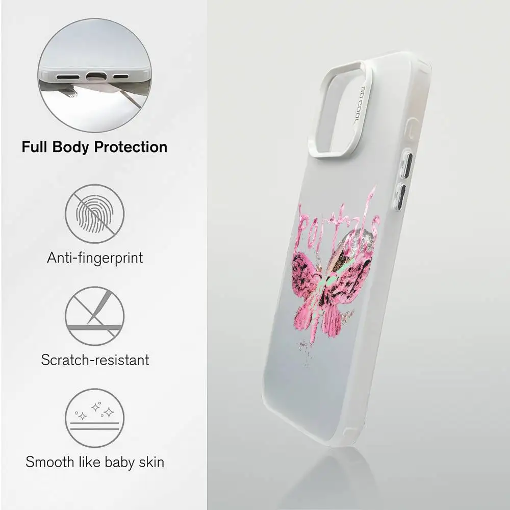 حافظة هاتف Melanie M-Martinez P-Portals لهاتف iPhone 16 15 14 13 12 11 Pro Max Plus - غطاء خلفي ناعم متدرج ملون من مادة TPU