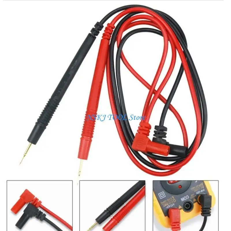 

L8RC Multimeter Test Leads Cable 1000V 10Amp Measuring Probes Circuit Measurement for Accurate Circuit Testing & Measurement