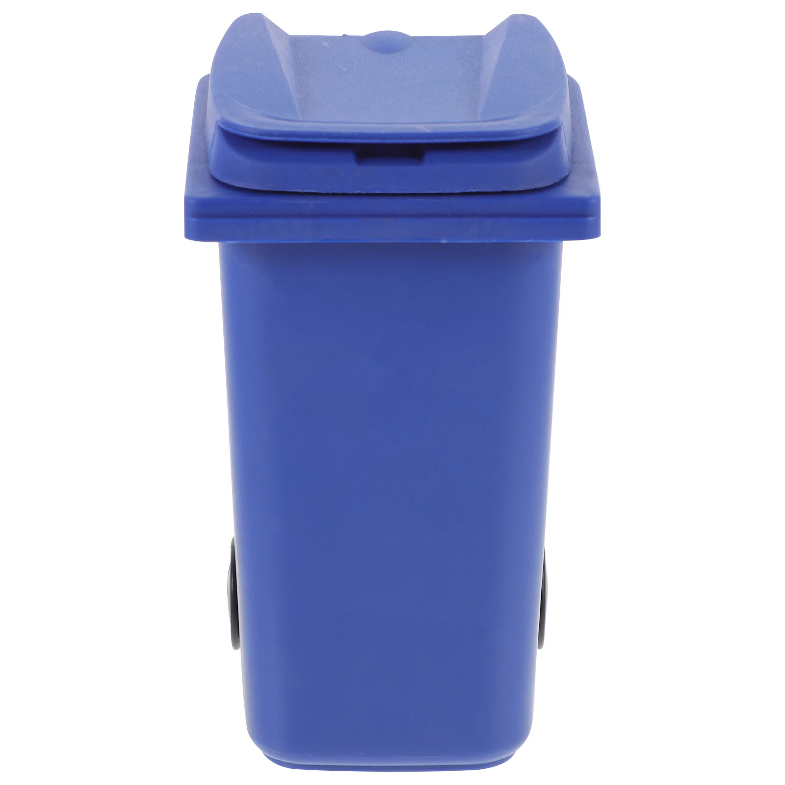 

Stylish Desktop Trash Can Smooth Finish Plastic Waste Bucket for Desk Office Home Small Garbage Container with Cover