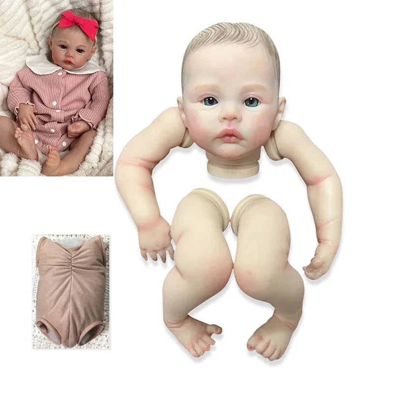 

17inch Meadow Premie newborn size Reborn Doll Kit Popular Soft Touch Lifelike fresh color kit DIY Toys