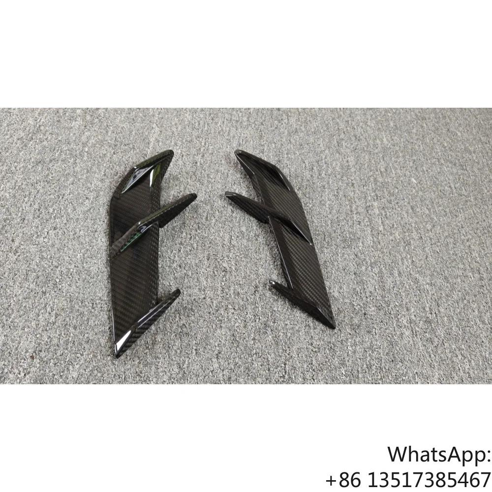 

For BMW Upgraded ALN Style Dry Carbon Fiber Front Fender Trim, Body Decoration Parts Suitable for BMW 5 Series (G38 G30)