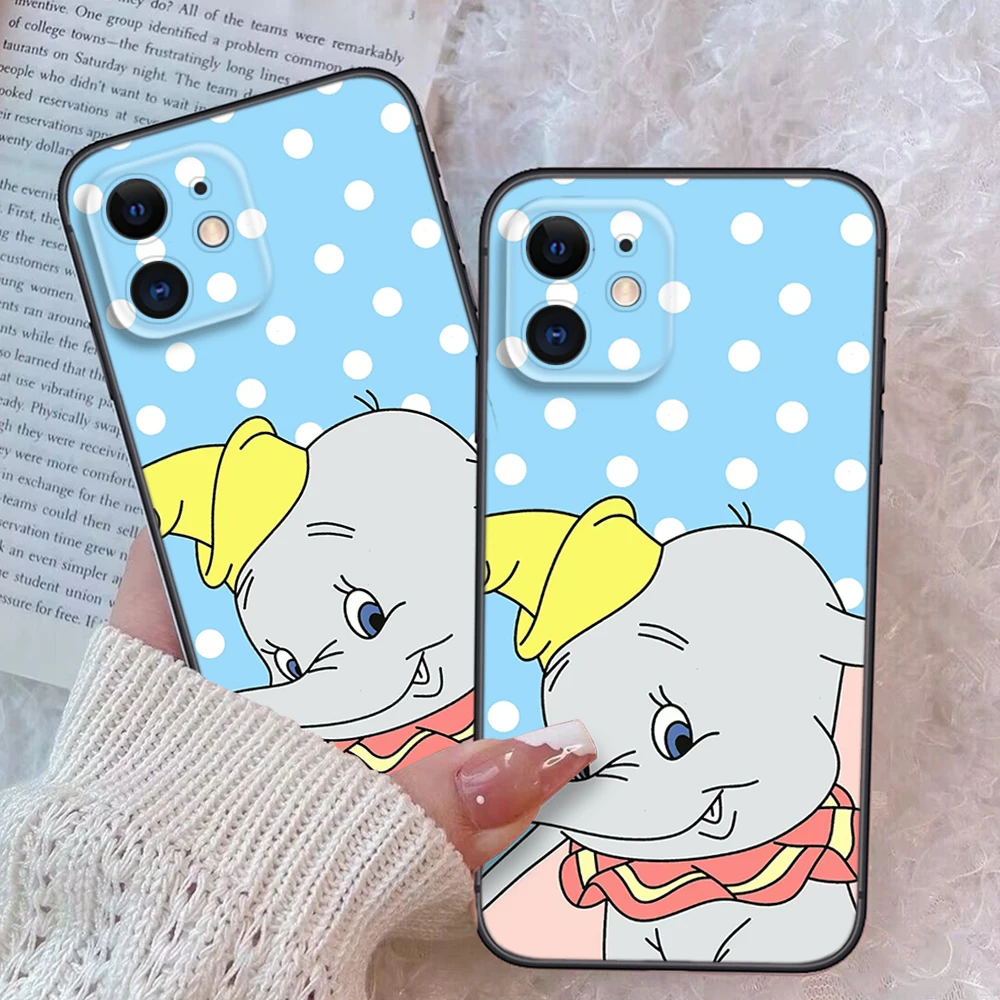 S5 cartoon Dumbofor Soft Case for Xiaomi 10T 11 11i 11T 12 12x 8 Lite 9 9T A1 A2 A3 Poco F2 F3 M2 M3 X2 X3 X4 pro M4 C40 M5