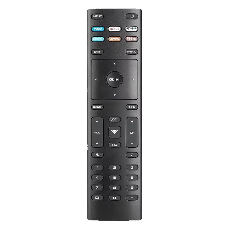 XRT136-B Remote Control For VIZIO Smart TV D43-F1 D50-F1 D55-F2 D70-F3 D24H-G9 D32H-G9 D32H-F1 D24H-G9 D40F-G9 D43F-F1 D24F-F1 D