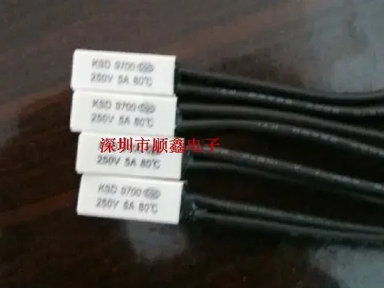 Temperature control switch thermostat KSD9700 5A normally closed plastic 35 degrees temperature controller