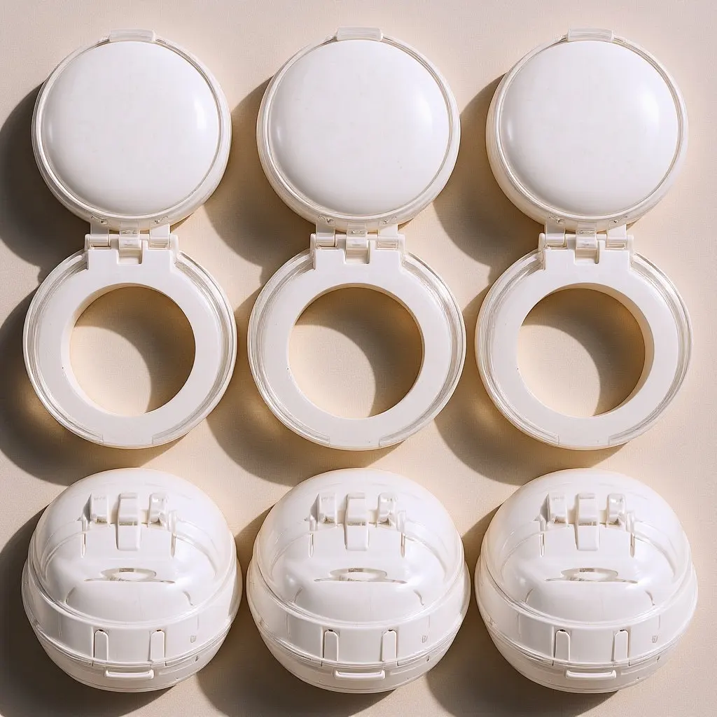 

6 прозрачных защитных колпачков для кнопок бытовой техники, защита от детей, простое применение, без необходимости использования инструментов, совместимы с плитой.