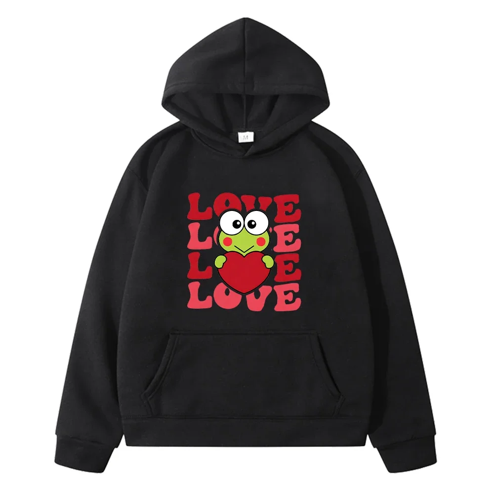 

Autumn Hello Kitty anime hoodie Fleece sweatshirt y2k sudadera keroppi Kawaii hoodies boys pullover jacket kids clothes girls