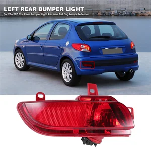 6350HA with left lamp to Peugeot 206 207 Rear Shock absorber Reverse light tail reflector light 12 Main Sales Led Lad Lantern Peugeot 206 - №12