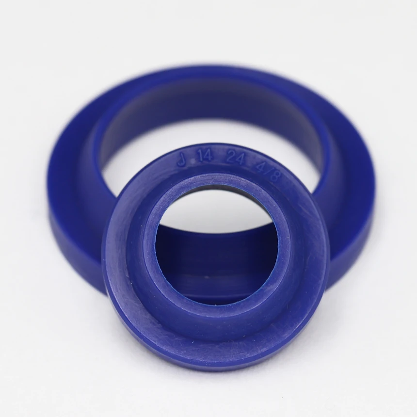 J FA YXJ WA1 8*18 10*20 12*22 14*24 16*26 18*28 4/7 Blue PU Hydraulic Cylinder Shaft O Ring Gasket DustProof Oil Seal