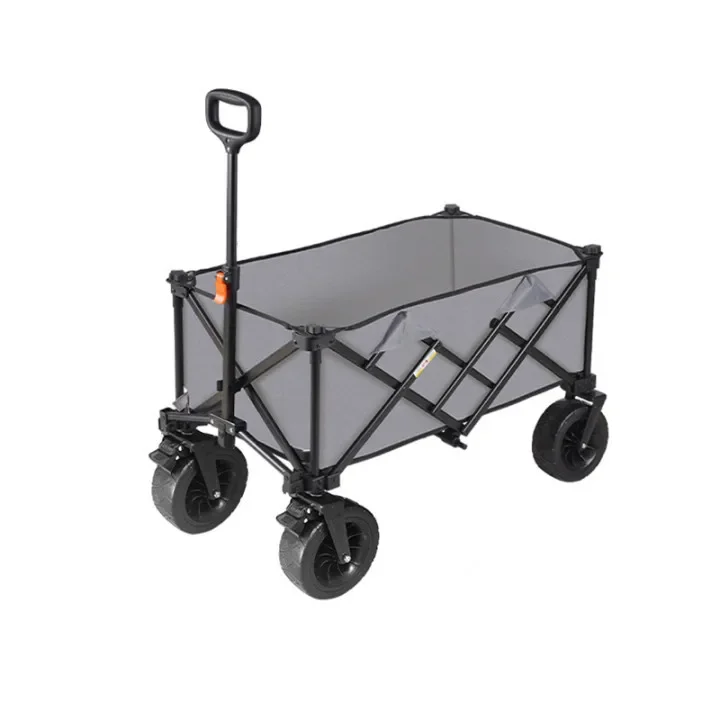 Wildrex portable easy folding wagon for beach outdoor hiking traveling camping park folding wagon