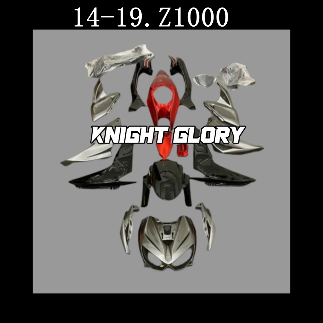 

Full set of motorcycle injection molded body coverings. Suitable for Z1000 models from2014-2019. Body coverings.