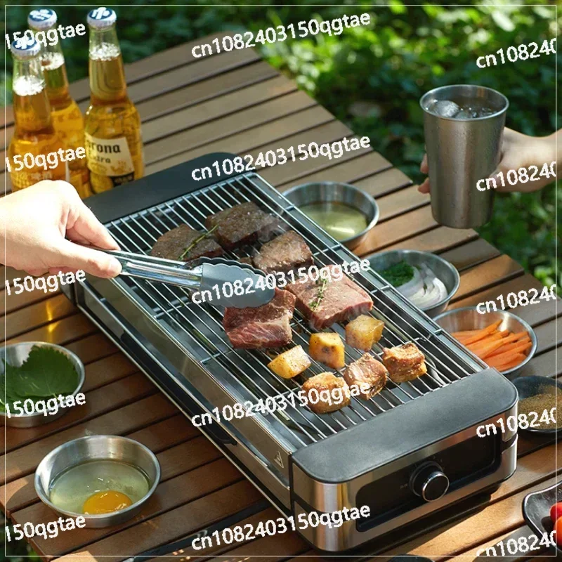 Electric Grill 220V Household Indoor Barbecue Smokeless Grill