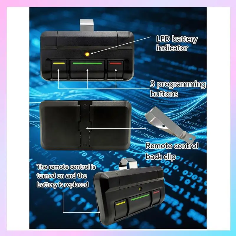 

AB25-для Iftmaster 811Lmx дистанционный механизм открывания гаражных ворот для Liftmaster устройство открывания ворот пульт дистанционного управления 1 шт.