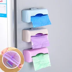 New Garbage Bag Dispenser Roll Holder-Self Adhesive Plastic Bag Holder-Wall Mounted Garbage Bag Dispenser Kitchen Storage