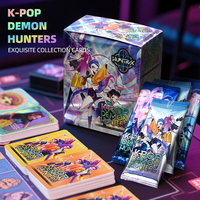 K-Pop Demon Hunters Anime Character Cards Blind bags of Collection HUNTRIX & Saja Boys Card For kids fans Trading Cards Gifts