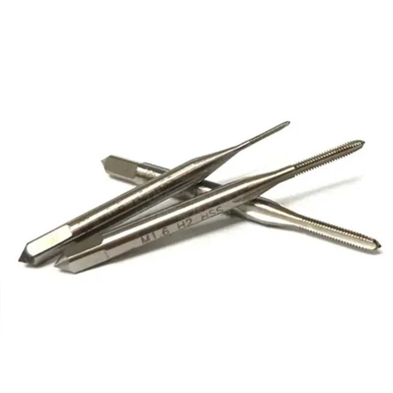 5pcs Metric Micro Screw Tap Set | M0.8-M3 | Spiral Point & Straight Flute | CNC Machine Tapping Tools