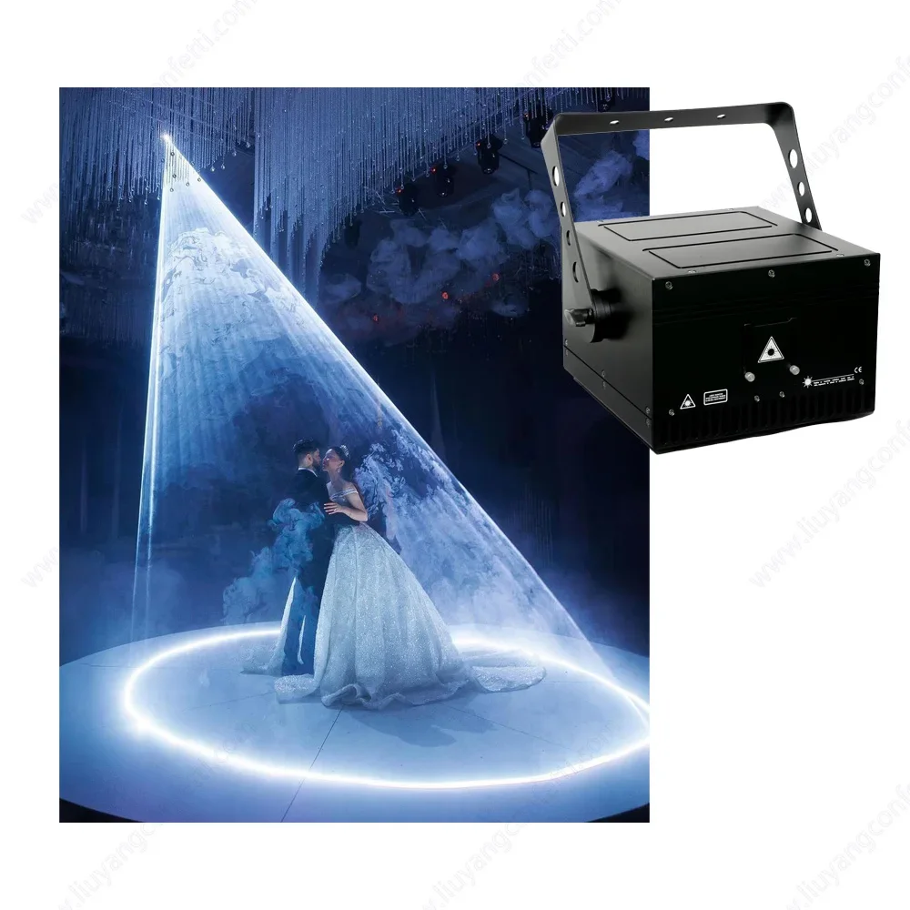 Laser Wedding 1W 3W 5W 10W Rgb ILDA Wedding Laser Snow Light Show Stage Marriage Bride Party Event Focus Spot Centerpiece Magic