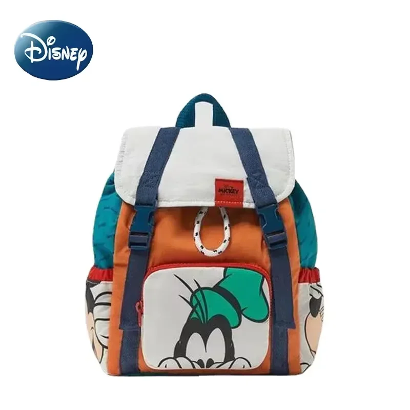 Disney kinder Rucksack Luxus Marke kinder Schule Tasche Cartoon Nette Hochwertige Mode Mädchen Kordelzug Rucksack