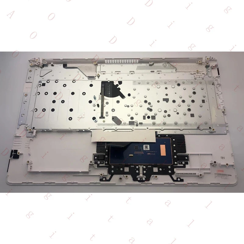 WW For HP 17-BY 17-CA C Shell W/ Backlit Keyboard Touchpad Pattern White L28091-001