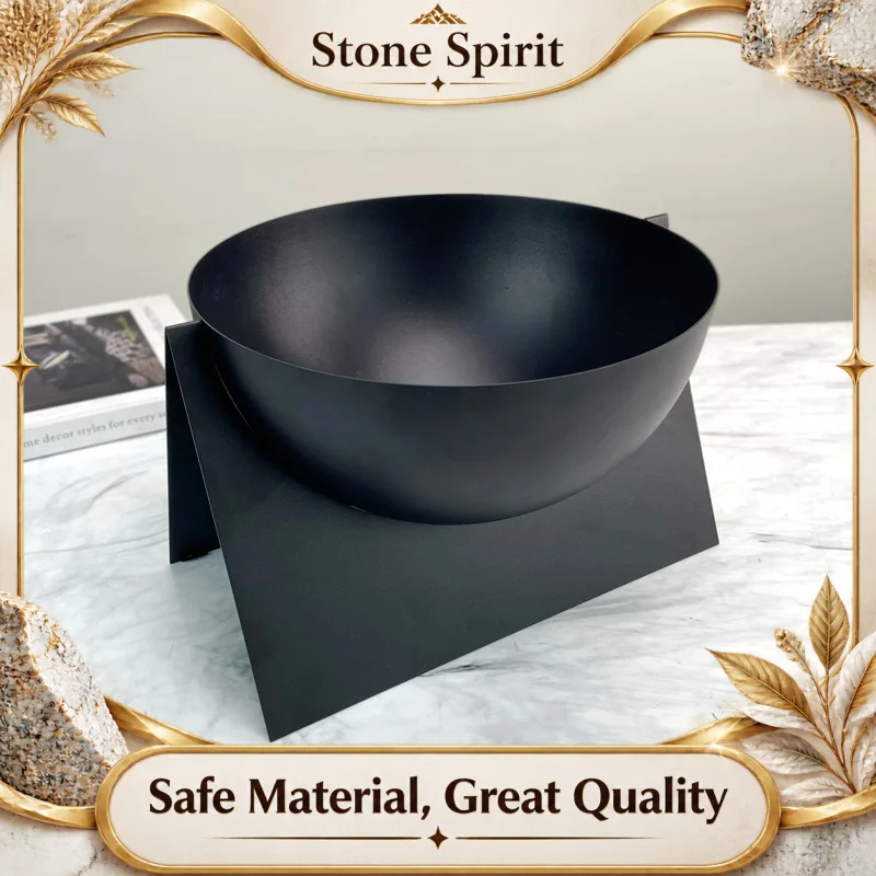 Creative Metal Funnel-shaped Fruit Tray, Circular Service Bowl, Storage Tray, Living Room Dining Table Decoration Ornament