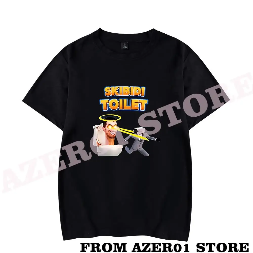 Skibidi Toilet New Game Merch T-shirt Print Summer Men/Women Streetwear Tshirt Shirt Short Sleeve New Logo Tee