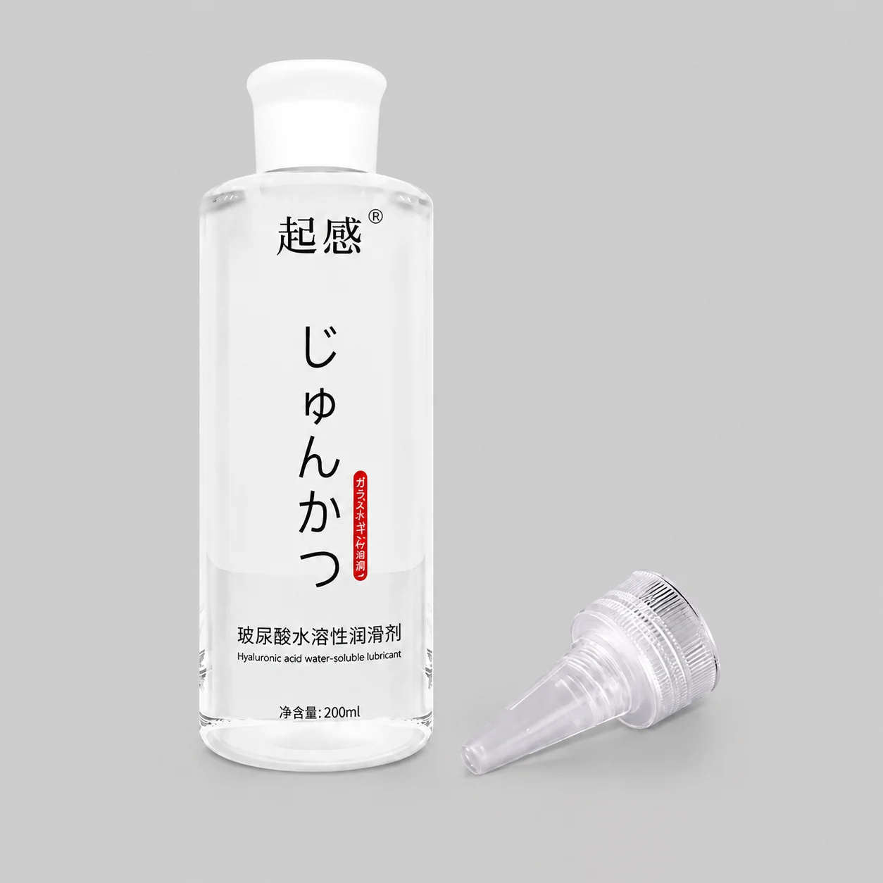 200ml Water Based Sex Lube Anal Vaginal Lubricant Gel Adult Lubricating Oil for Men Women with Nozzle Cap