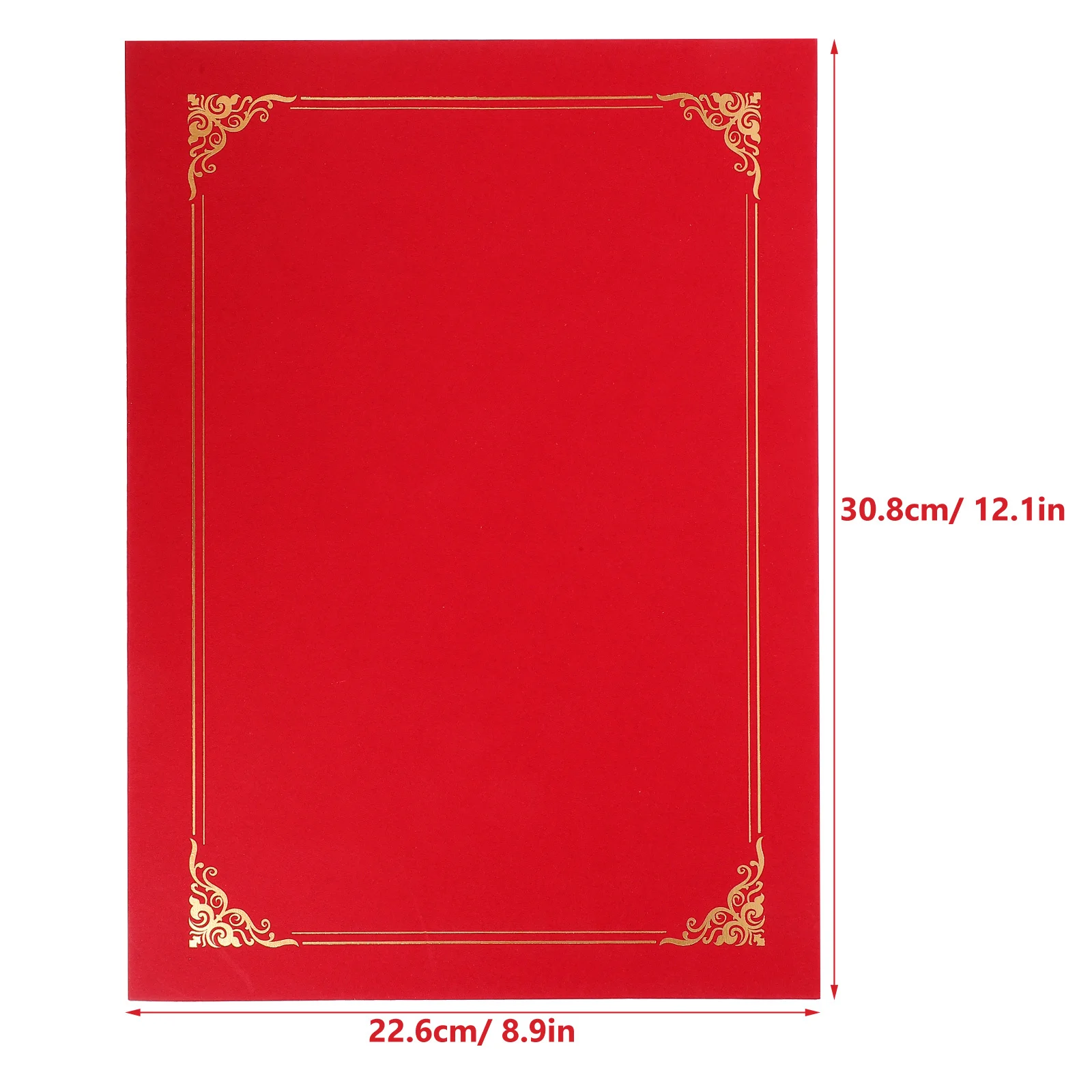 4 шт., обложка для сертификата, бумажный держатель для документов, элегантный дизайн для защиты выпускных церемоний ограждений