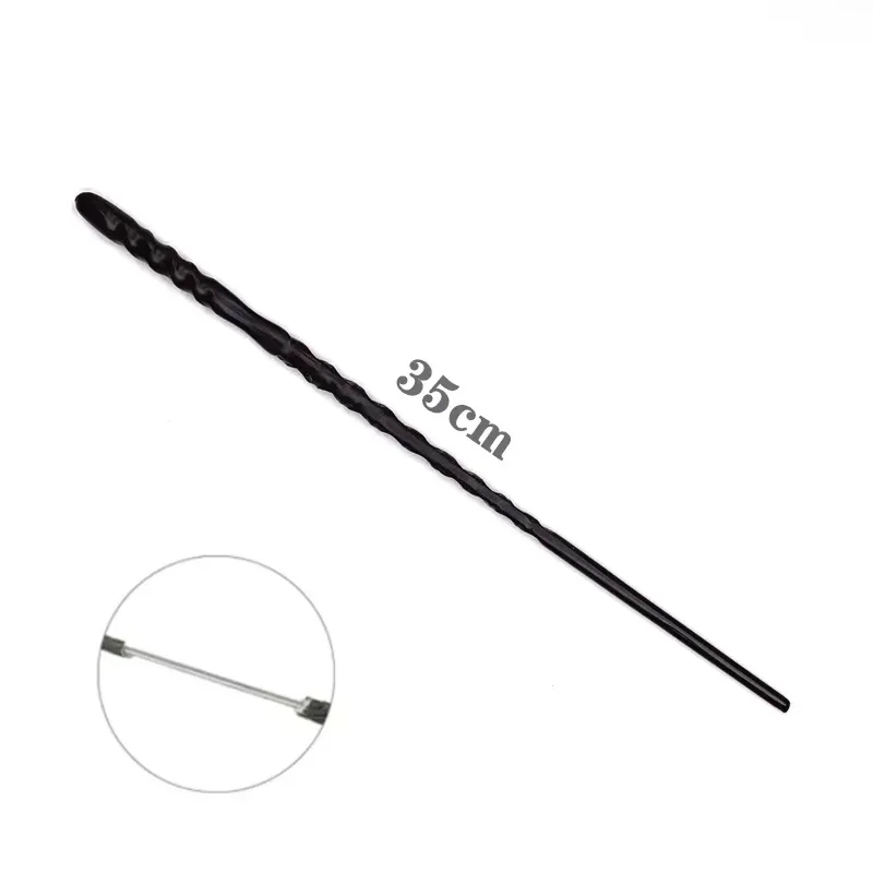 Neuer Anime-Cosplay-Metallstab, magischer Zauberstab, Harri-Dekoration, Spielzeugzubehör für Bacchetta Di, Plastik-Zauberstab. – Detail 5