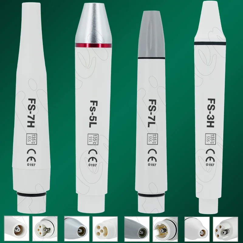 Dental Ultrasonic Piezo Scaler Handpiece Ultrasonic Scaler Handle for HD-7H HW-3H HD-7L HW-5L Woodpecker EMS SATELEC DTE