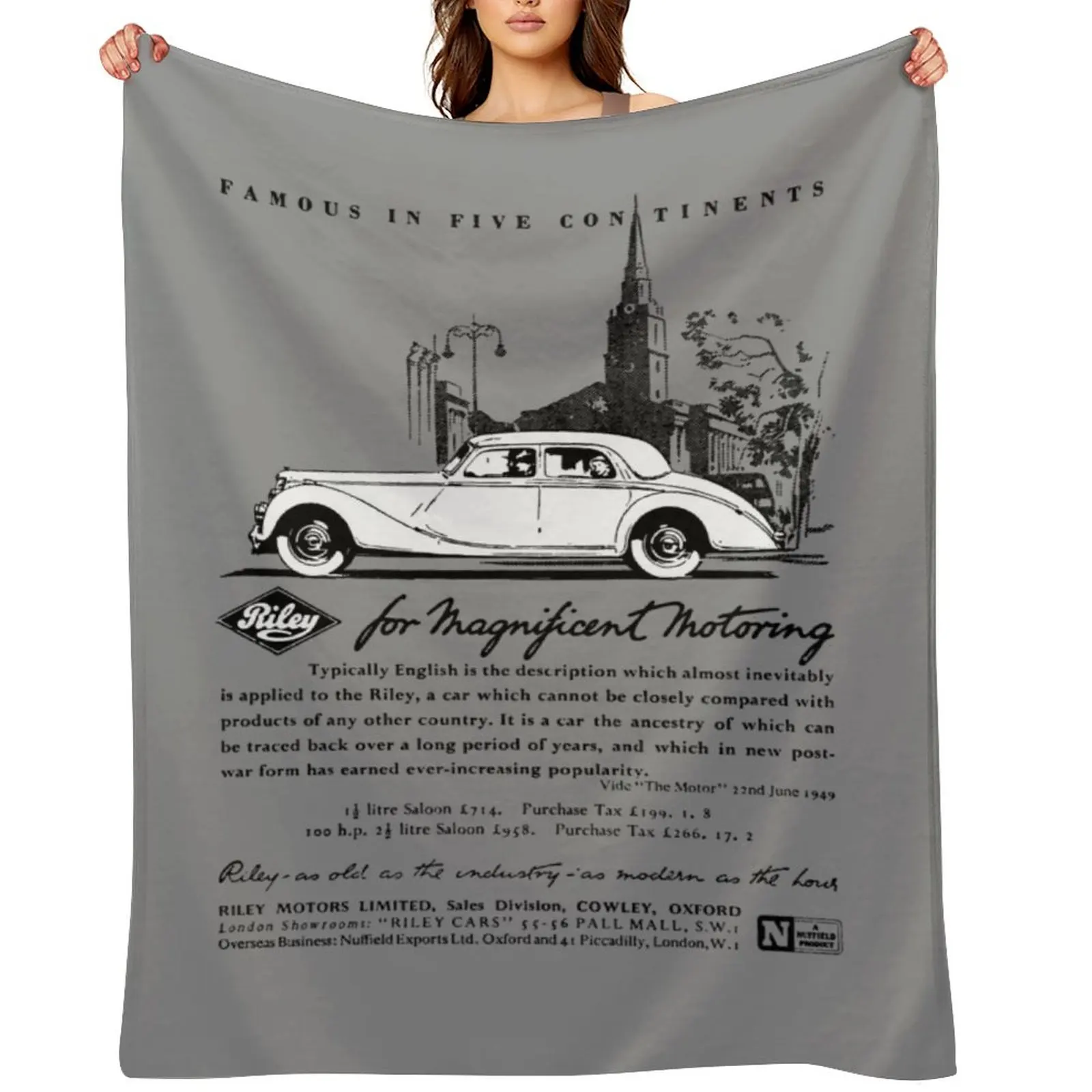 

RILEY 1 1/2 LITRE Throw Blanket Blankets For Baby Summer Beddings Thermal Decorative Throw Blankets