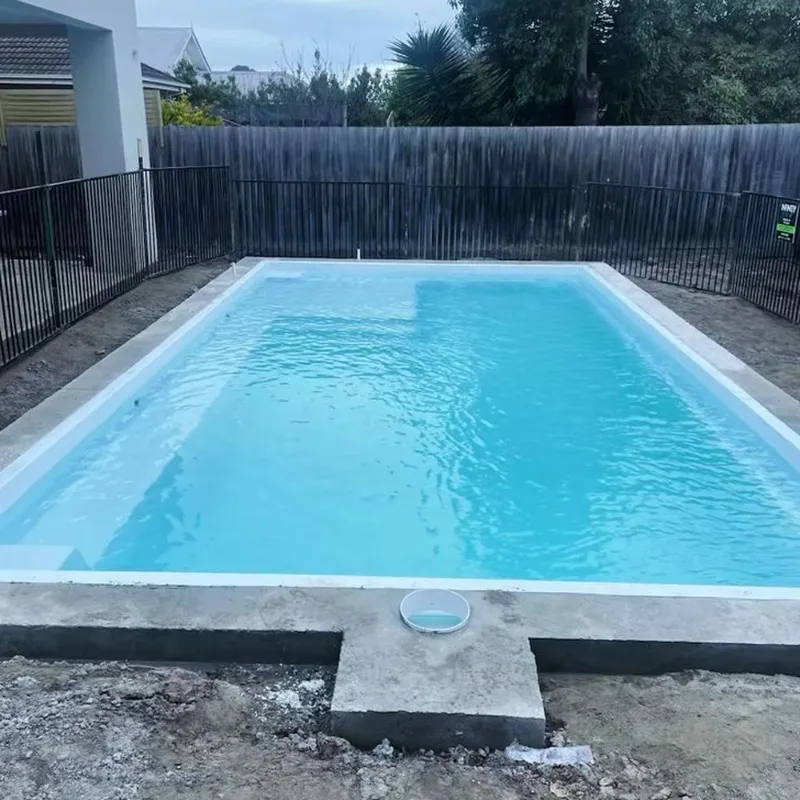 Customized Eco-Friendly Diy Modular Swimming Pool Experience Large Size Fiberglass Spa Prefabricated Inground Swimming Pool