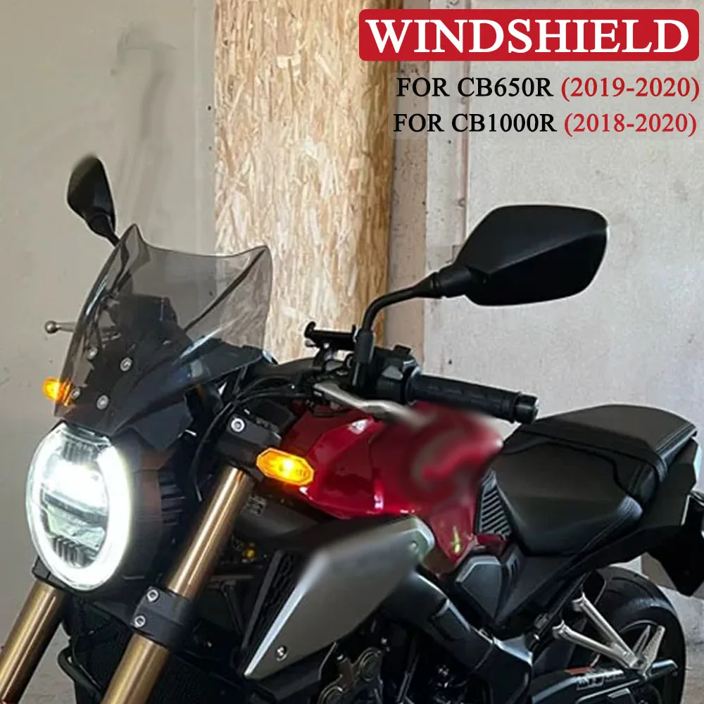 

New Motorcycle Parts Windshield Wind Deflector Windscreen Fairing Baffle Cover For Honda CB1000R CB650R CB 650 R 2019 2020 2018