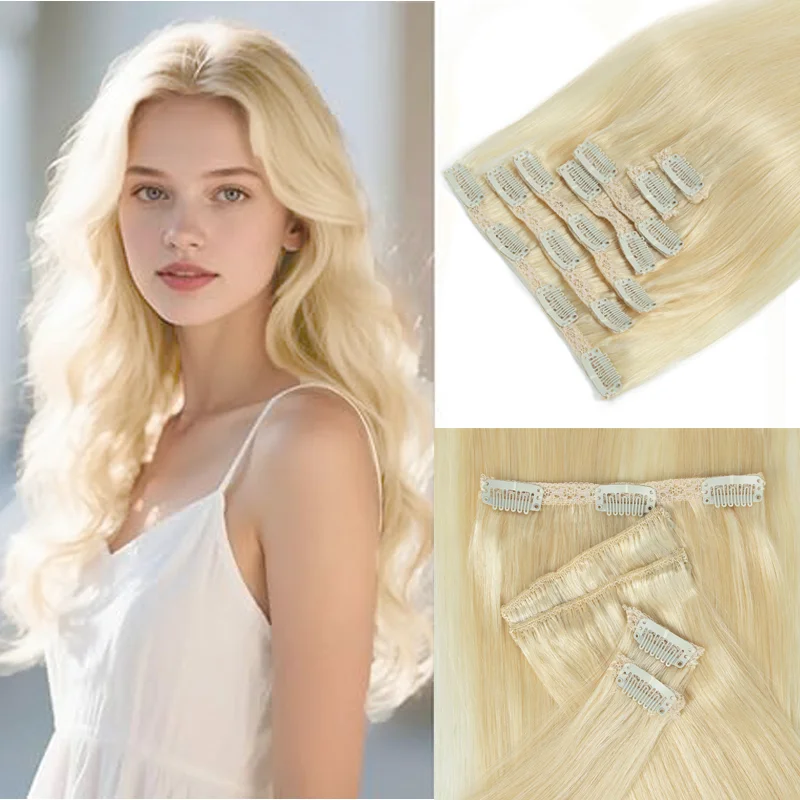 

Машина сделала REMY человека клип волос в расширений двойной WEFT 7PCS прочный усилитель громкости с естественным блеска повседневного использования носить