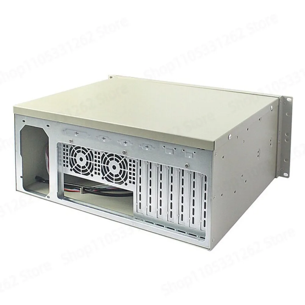 Short 4U industrial computer case 300 deep ATX motherboard 7 slot industrial PC laser marking machine housing